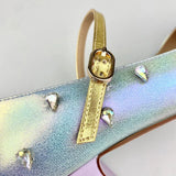 READY TO SHIP -GOLD Ariel Dream Come true Parade Shoes