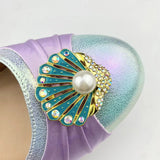 READY TO SHIP -GOLD Ariel Dream Come true Parade Shoes