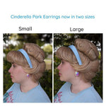Cinder Princess Park Inspired Earrings