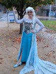 READY TO SHIP - Park inspired Snow Queen Shoes MEDIUM Heel