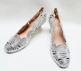 Wearable Silver Storybook Slippers- READY TO SHIP