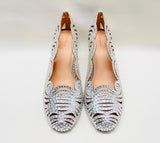 Wearable Silver Storybook Slippers- READY TO SHIP