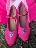 Princess Peach Inspired Shoes