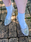 Wearable Silver Storybook Slippers- PRE ORDER FEB 26
