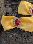 Snow White shoe bows- READY TO SHIP