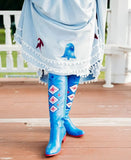 READY TO SHIP Christmas Ice Princess Boots