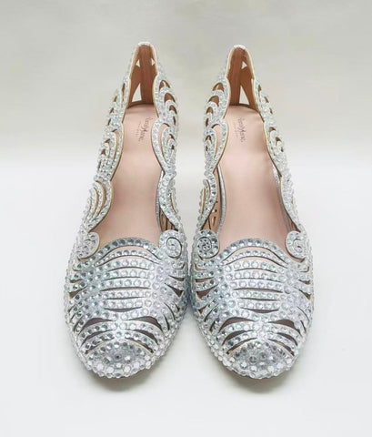 Wearable Silver Storybook Slippers- PRE ORDER FEB 26