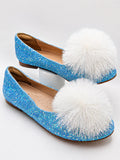 Periwinkle Winter Fairy Shoes