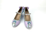 READY TO SHIP - Silver Ariel Dream Come true Parade Shoes
