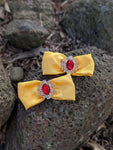 Snow White shoe bows- READY TO SHIP
