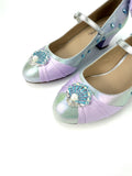 READY TO SHIP - Silver Ariel Dream Come true Parade Shoes
